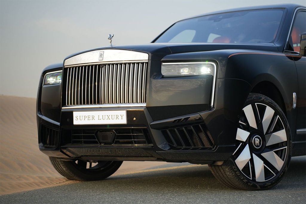 Rolls Royce Cullinan 2025 model, black