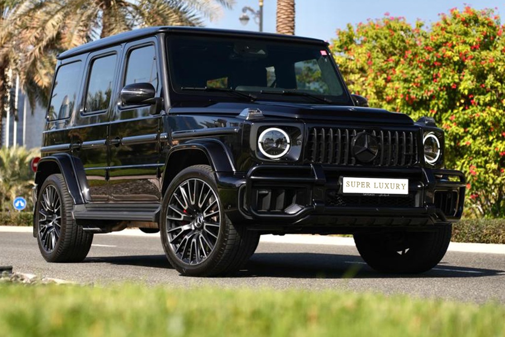 Mercedes G63 2025 model, black