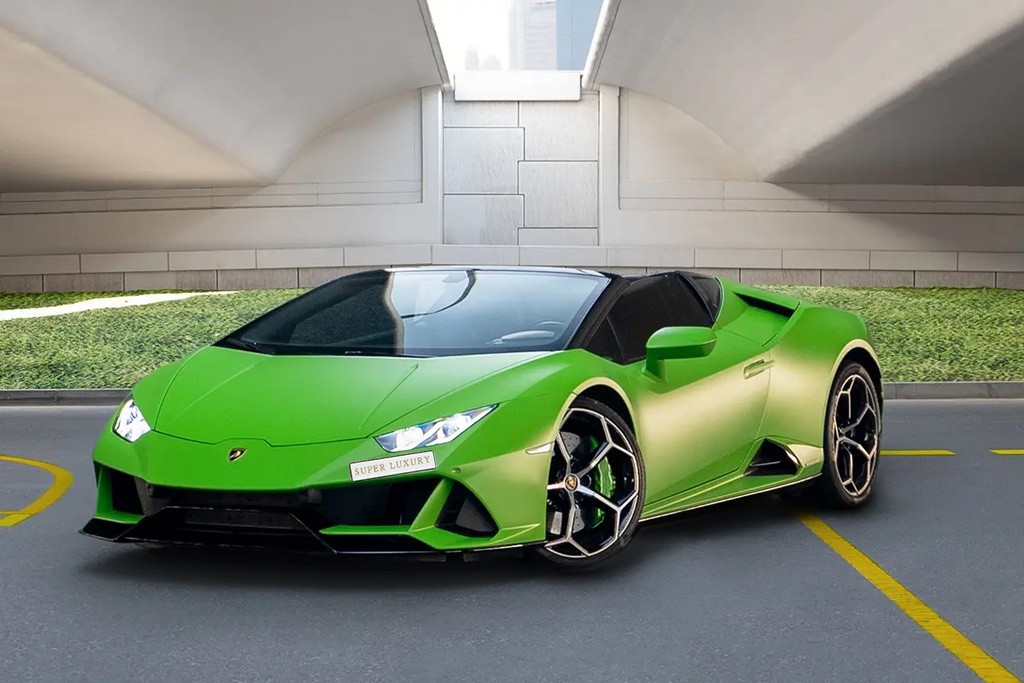 Lamborghini Evo Spyder Rental in Dubai 2024