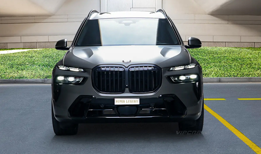 BMW X7 2024 Matt Grey rental Dubai